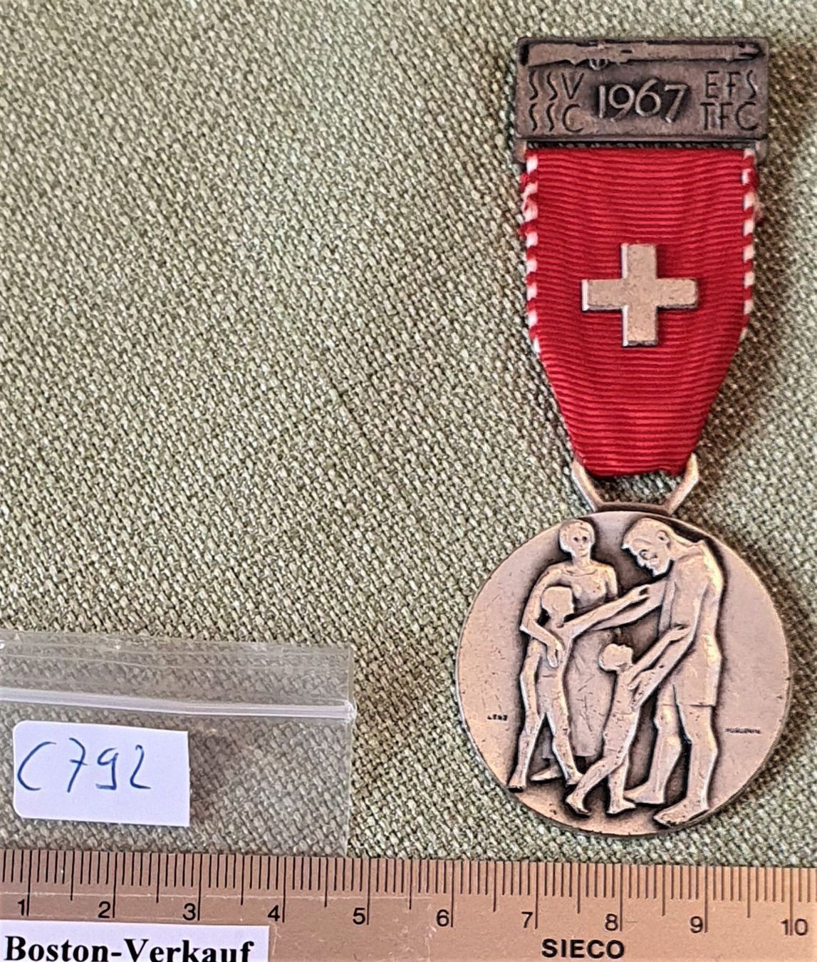 Placchette & Badge: C792 - Schützen SSV SSC EFS TFC Schweiz – Usato da Reinach BL venduto da Boston-Verkauf 3