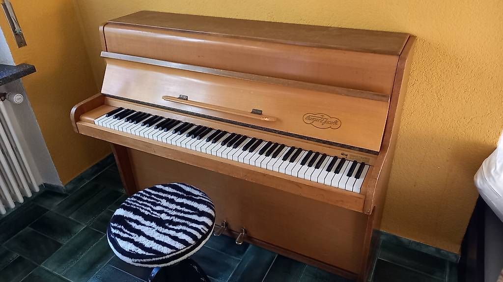 Strumenti musicali: Pianoforte Burger & Jacobi, dentro nuovo – Usato da Bellinzona venduto da rib_rzh6 2