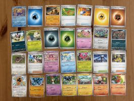 Lot de 28 cartes Pokémon en français 
