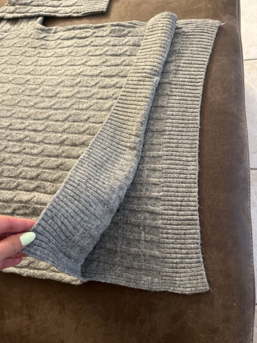 H&M Maglioni & Felpe: Grauer Strickpullover von H&M, Grösse S oversized – Usato da Kaisten venduto da saleforfun 2