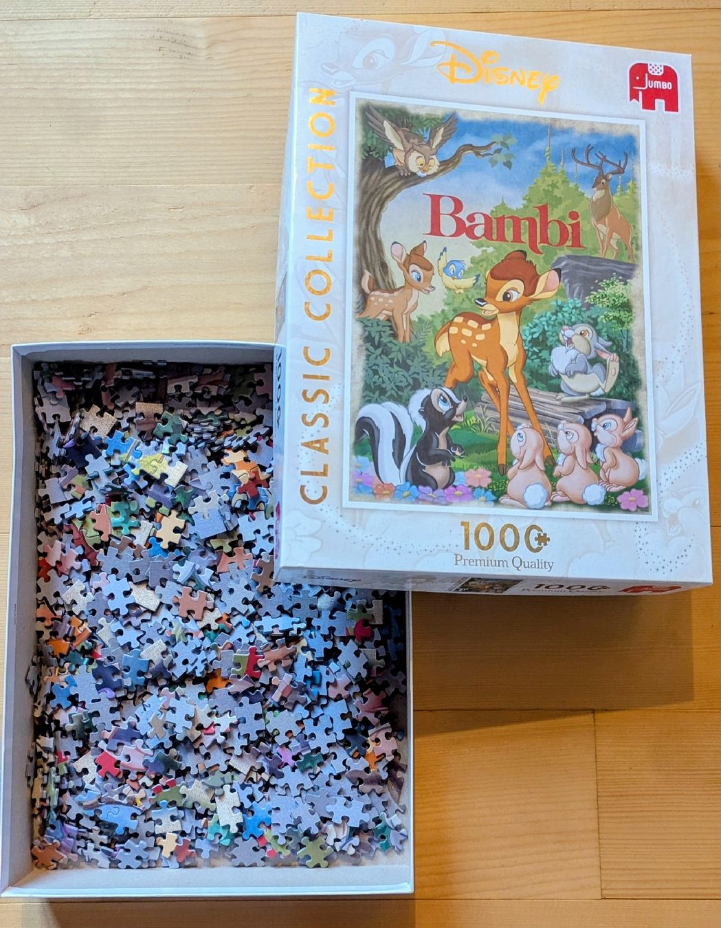 Disney Puzzle: Puzzle Bambi 1000 Teile – Usato da messen venduto da Loo21 1