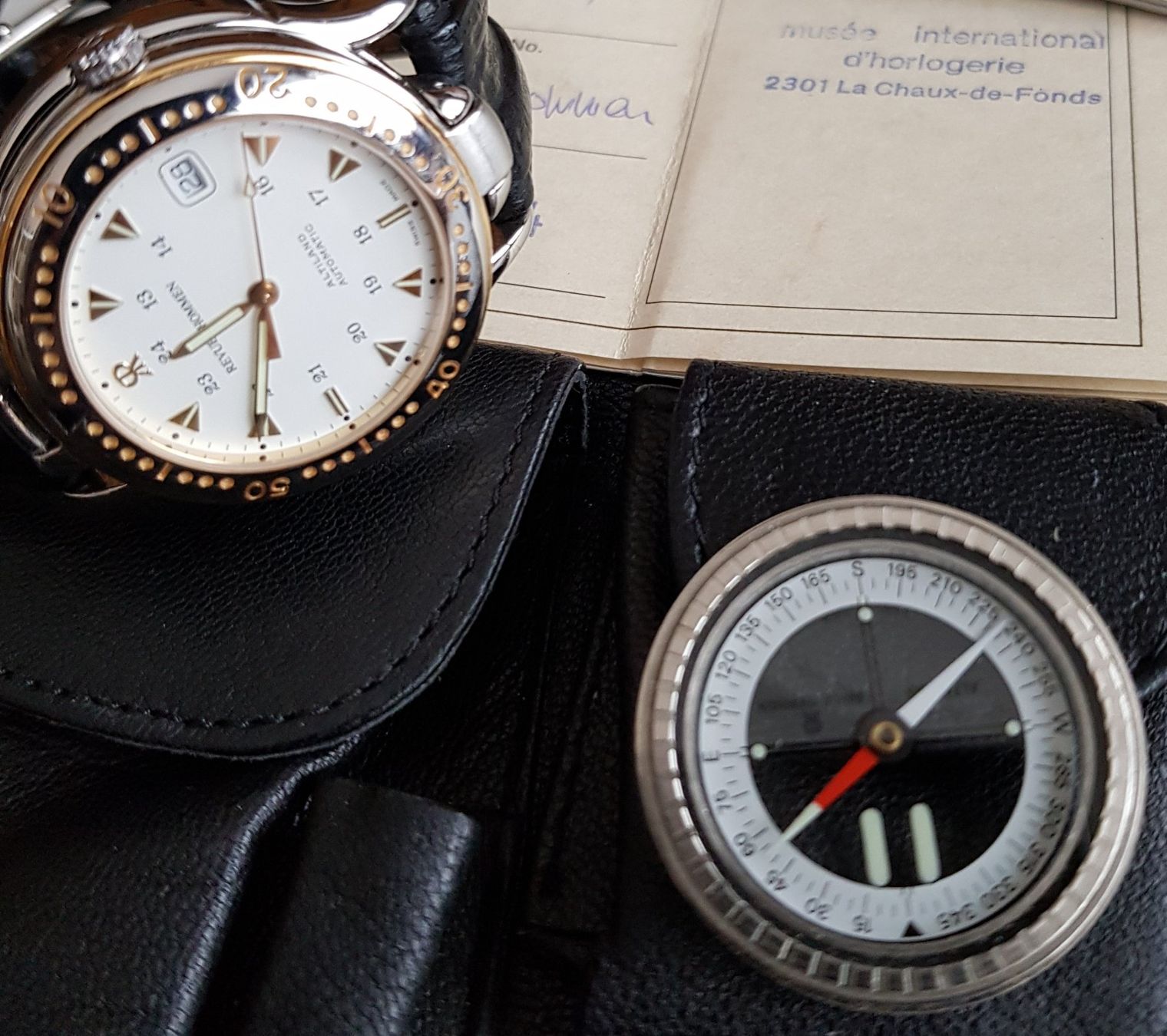 Revue Thommen Orologi: Revue Thommen Kompass Altimeter – Usato da Calpiogna venduto da Nerowolf 6