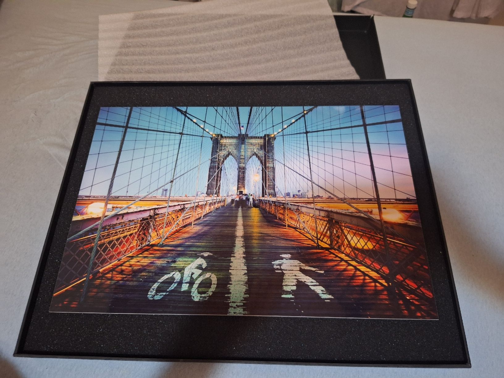 Poster & Bilder: Image de paysage Brooklyn Bridge tableau – Neu (gemäss Beschreibung) aus Tannay von v1n1p00h