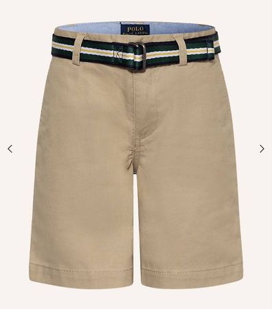 Short Ralph Lauren chino beige taille 12 en coton