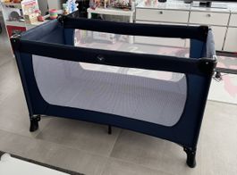 Reisebett Hauck Dream N Play Plus Navy 125 x 65 cm & Zubehör