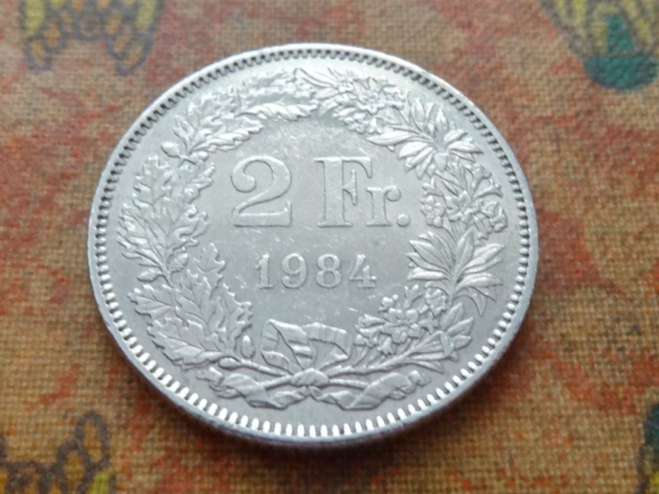 Tutti le monete: 2 Fr. 1984 – Usato da Romanel-sur-Lausanne venduto da Swift13