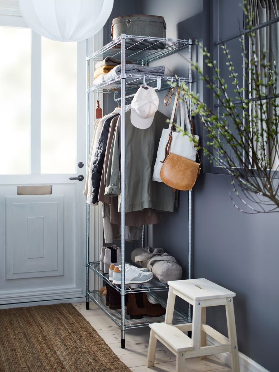 Ikea Porte manteau: Ikea Omar Regal mit Kleiderstange – Neuf (Voir description) à Zürich par mic_qf9g 1