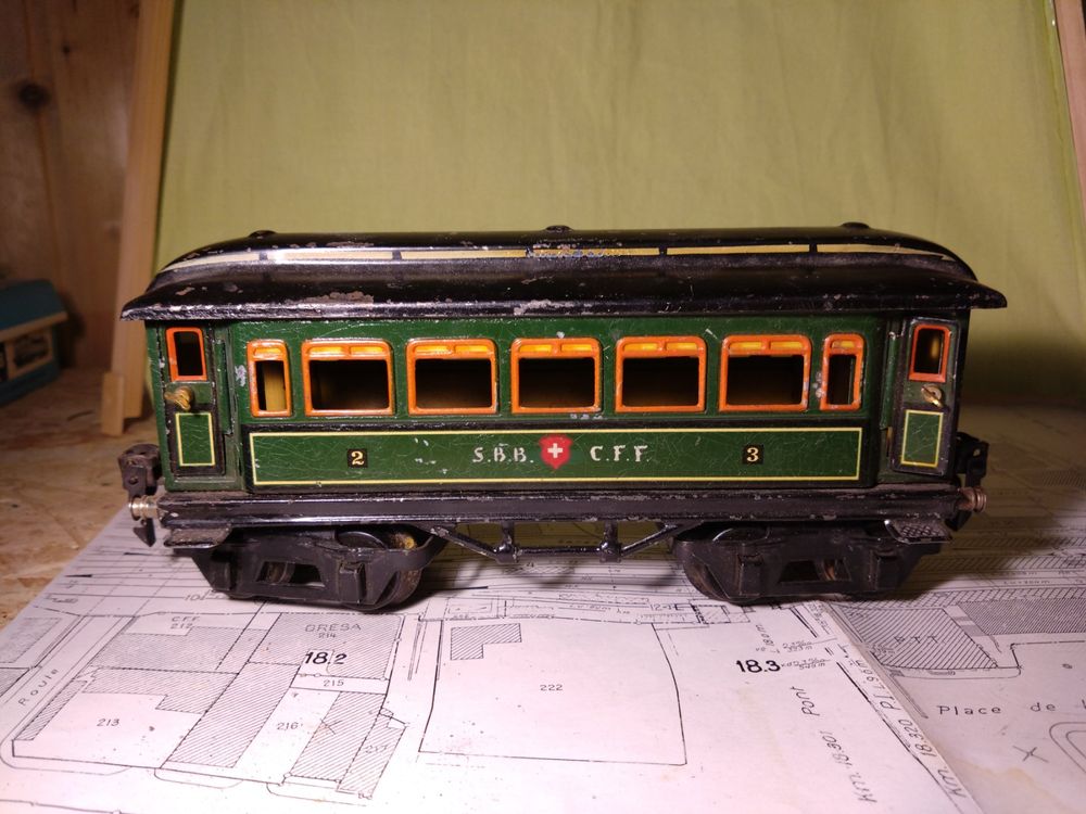 Hornby Hachette échelle O - Le wagon voyageurs 3° classe réseau SNCF