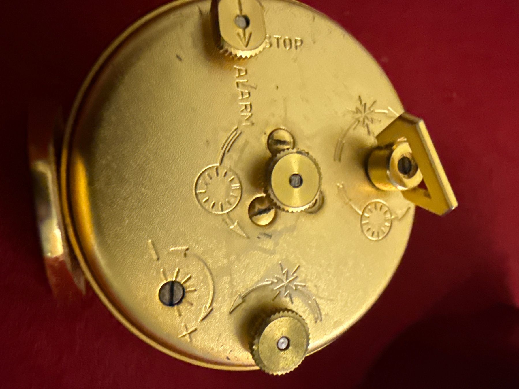 Jaeger-Lecoultre Wecker: Jaeger Le Coultre 8 Tage Reisewecker – Gebraucht aus Pfeffingen von Allhandelklgwatches 2