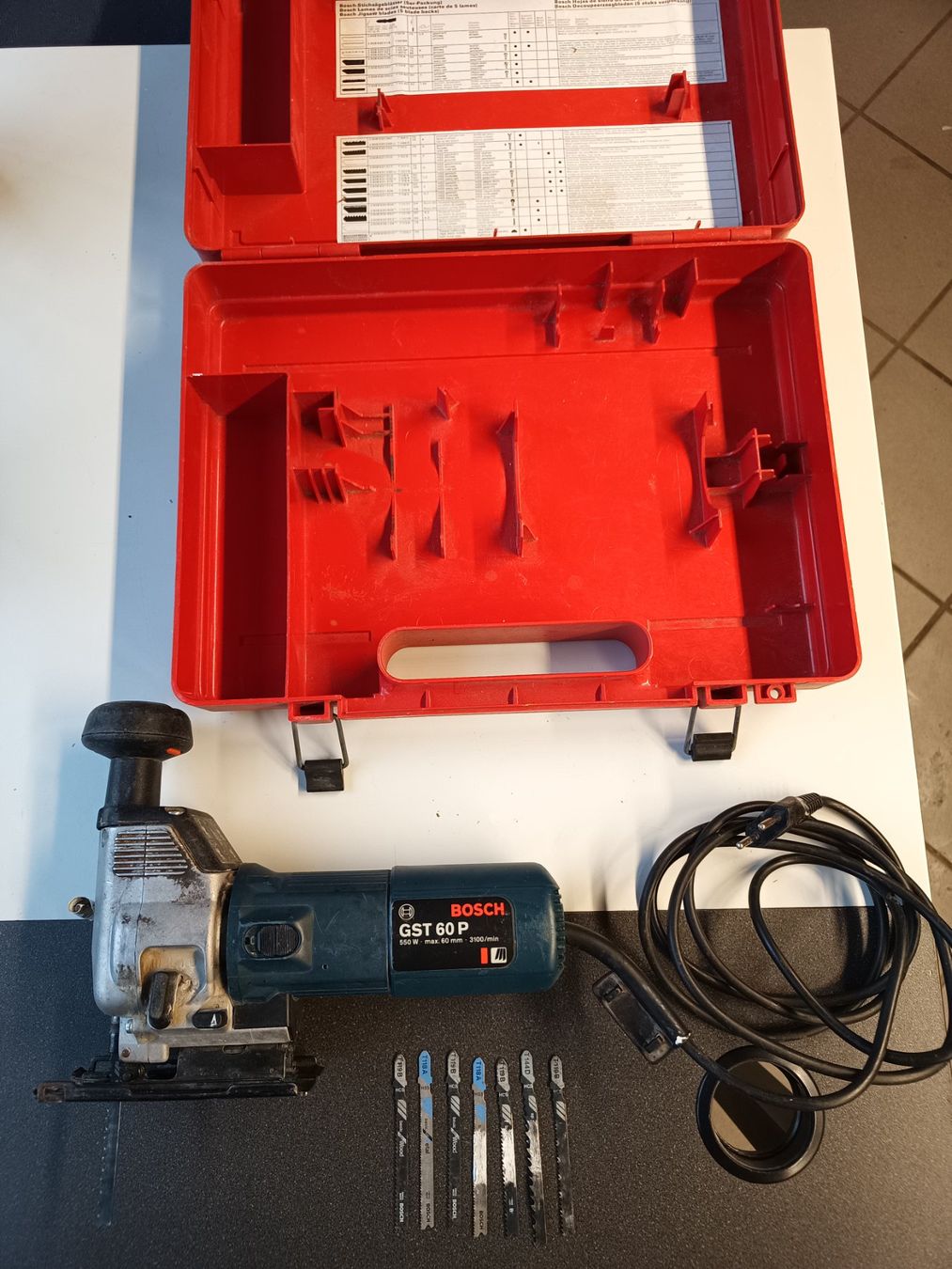 Seghe: Bosch GST 60 P Stichsäge – Usato da Oberegg venduto da A-Z.Handel.Loehrer
