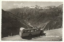 FURKASTRASSE mit Postauto