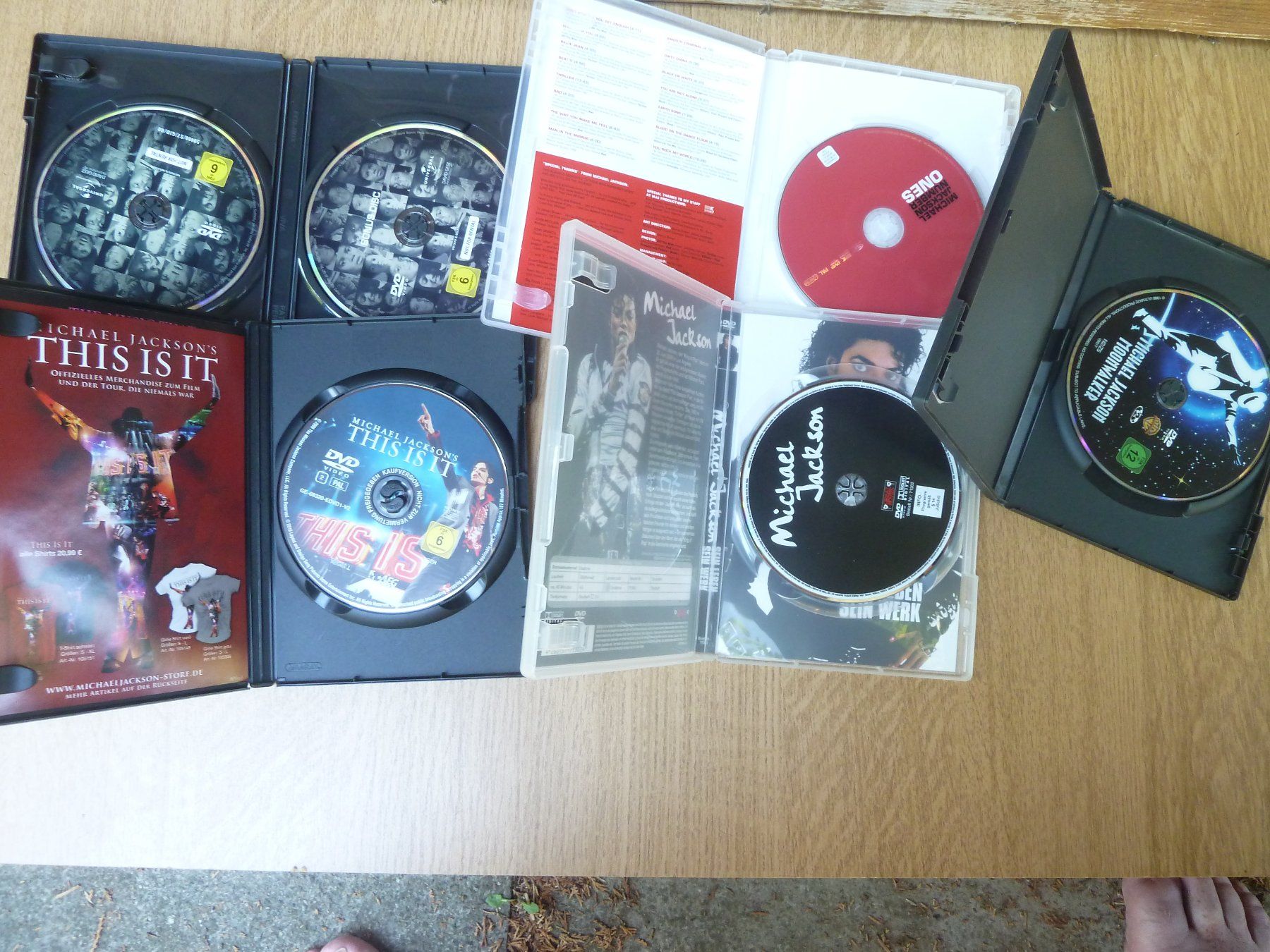 Alle DVDs: Michael Jackson DVDs Konvolut 5 Stck – Gebraucht aus Rieden SG von jamilau 2