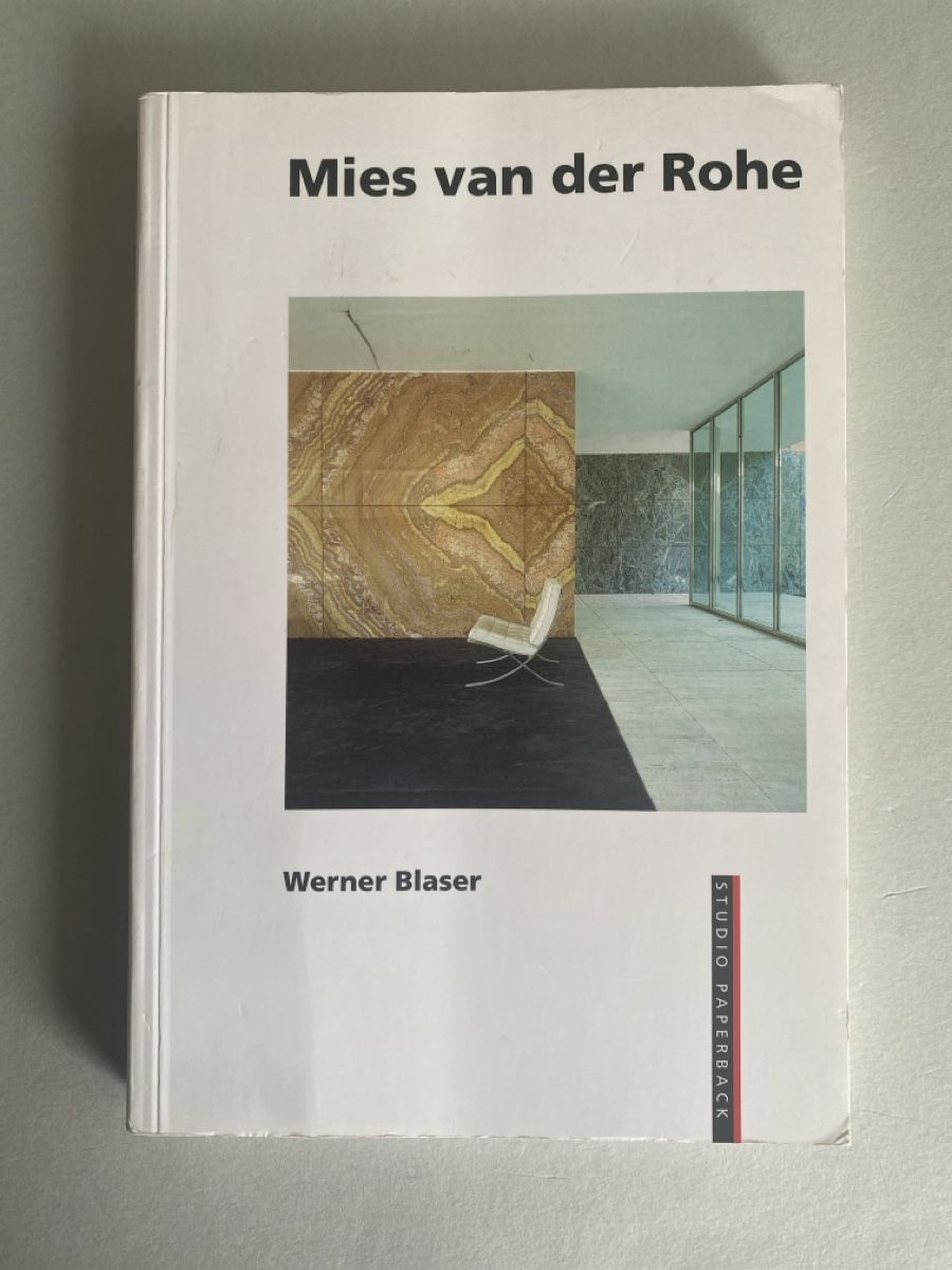 Libri: Mies van der Rohe by Werner Blaser - Architecture Book. – Usato da Zürich venduto da lesgarcons