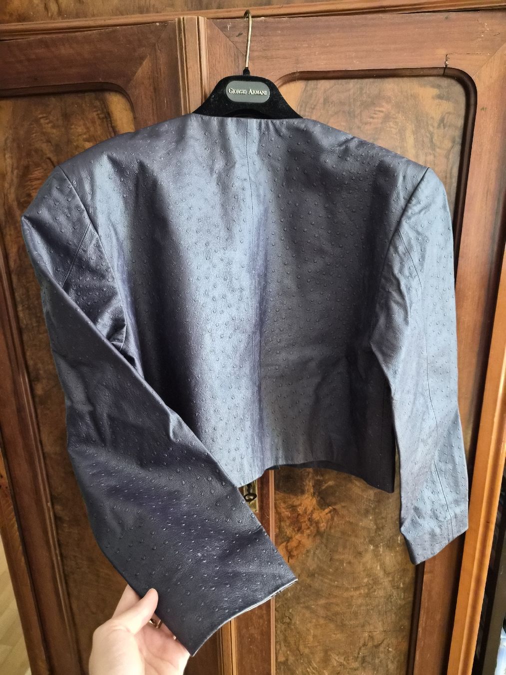 Jacken: Strausslederjacke Gr. 38 – Gebraucht aus Winterthur von Lauruus 2