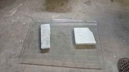 Glasscheibe für Palleten Lounge Tisch