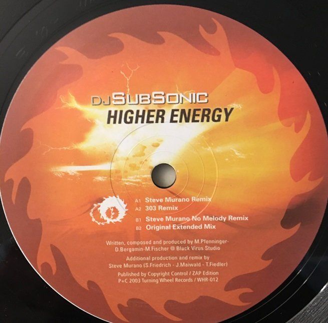 Dischi in vinile: DJ Subsonic - Higher Energy (LP) – Usato da Grüningen venduto da azulgrisvinyl 2