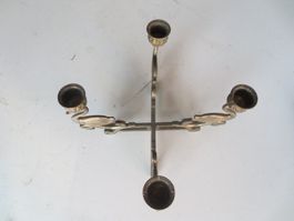 Schöner Kerzenständer im Vintage Stil mit Schwan Motiv