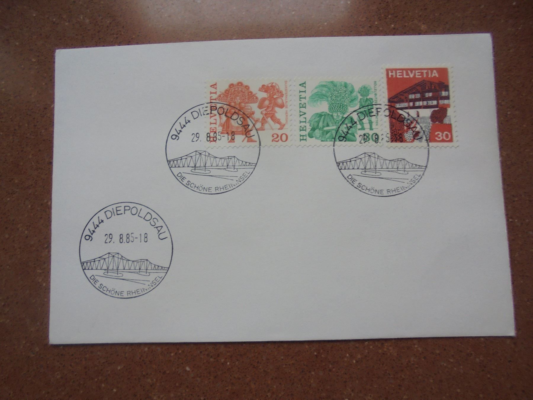 Tutti i francobolli: Enveloppe affranchie timbres - 1985 – Nuovo (secondo la descrizione) da Vessy venduto da mafabe