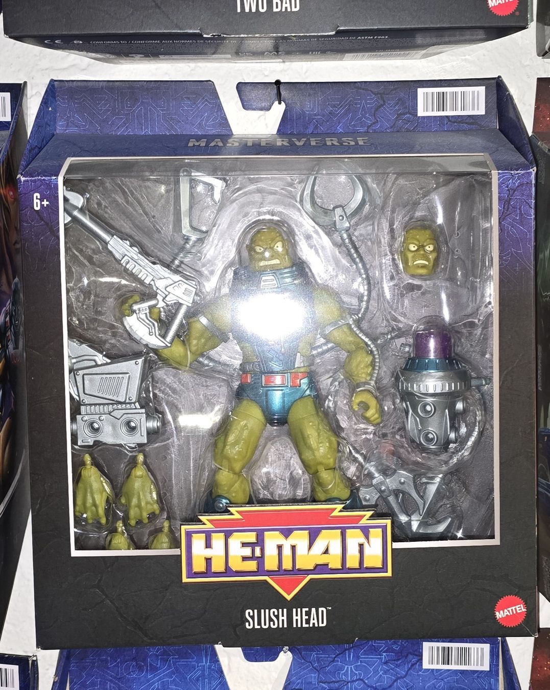 Masters of the Universe Statuette: Motu Masterverse Slush Head – Nuovo e nell'imballaggio originale da Rüti ZH venduto da rolinator2000