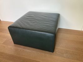 Hocker / Pouf aus Leder