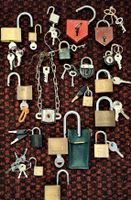Grosses Konvolut Schlösser mit Schlüsseln zum Teil rar🔐🔑 !