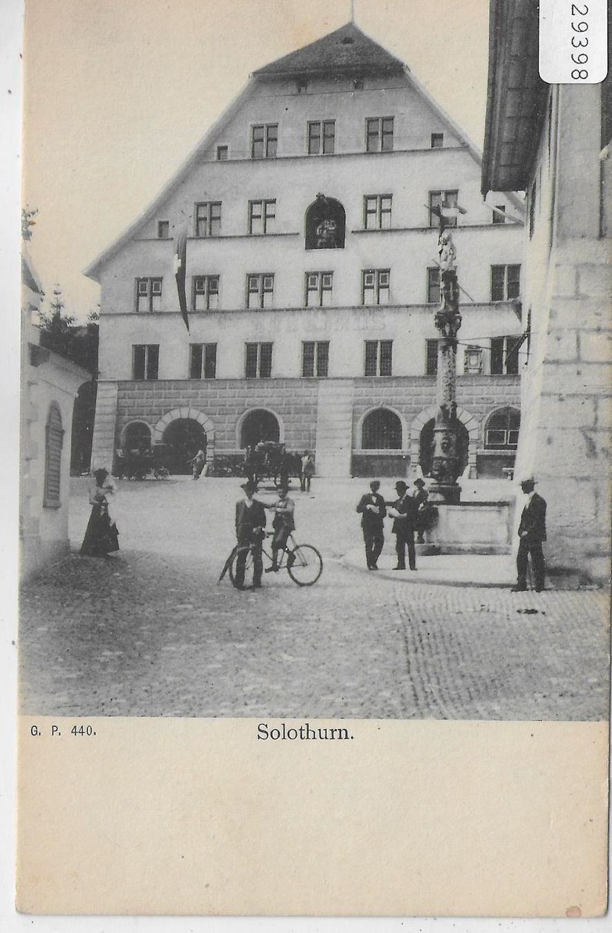 Cartes postales: Solothurn - Velo, animee belebt – D'occasion à Ettingen par Kartenplanet
