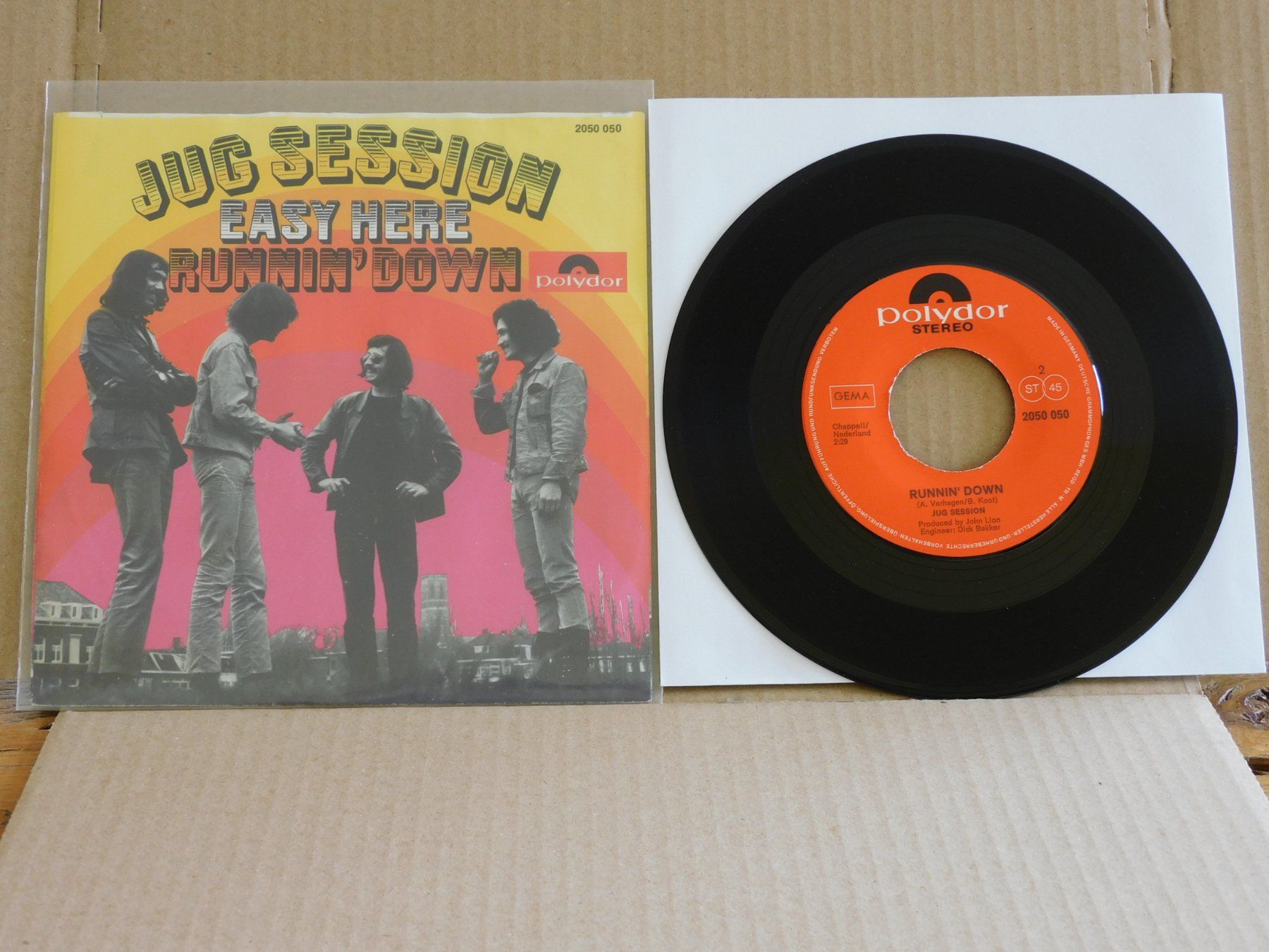 Dischi in vinile: Jug Session – Easy Here / Runnin' Down – Usato da Emmenbrücke venduto da lamorak 1