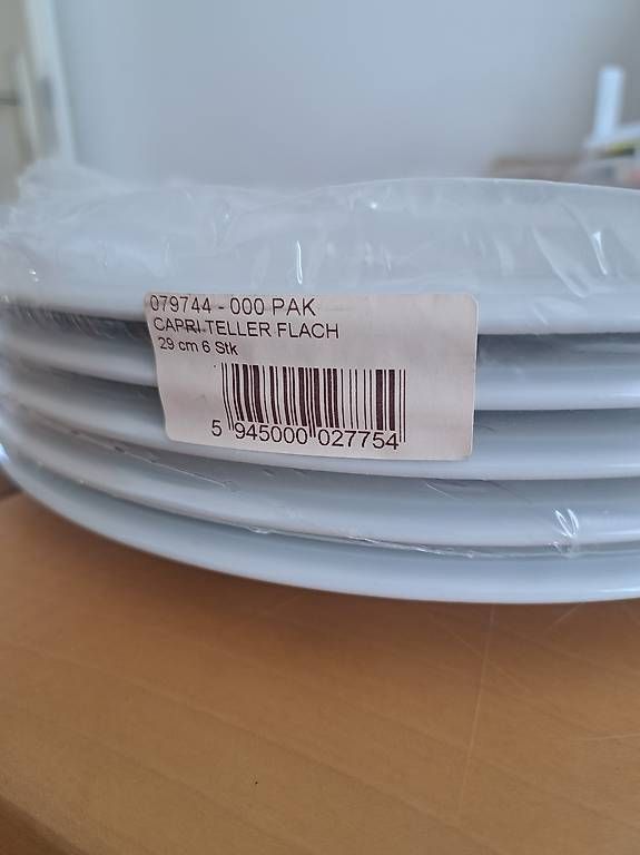 Piatti: Hotel Teller Capri flach 29 cm 6 Stk. – Usato da Uhwiesen venduto da Marthalen02 1