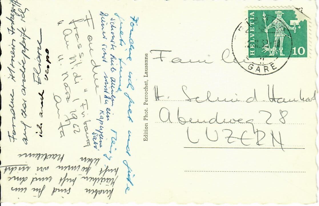 Cartes postales: Fribourg – D'occasion à Hochdorf par Ziegel-16 1