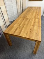 Tisch IDEAL rustikale Wildeiche massiv 240/300/360 x 110 cm