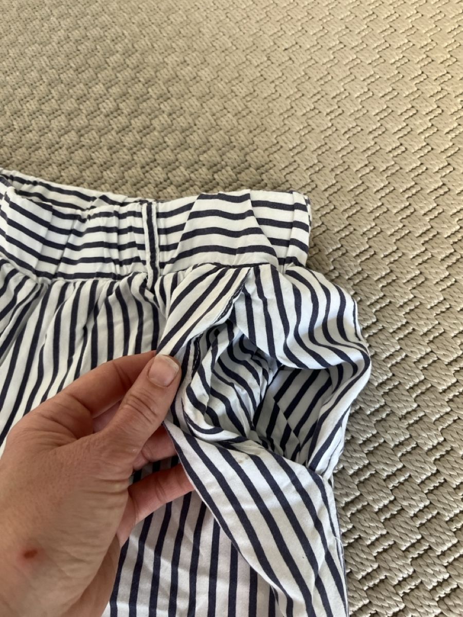 Pantaloni: Gestreifte Sommerhose, Chicorée, M – Usato da Solothurn venduto da Bobesch08 3