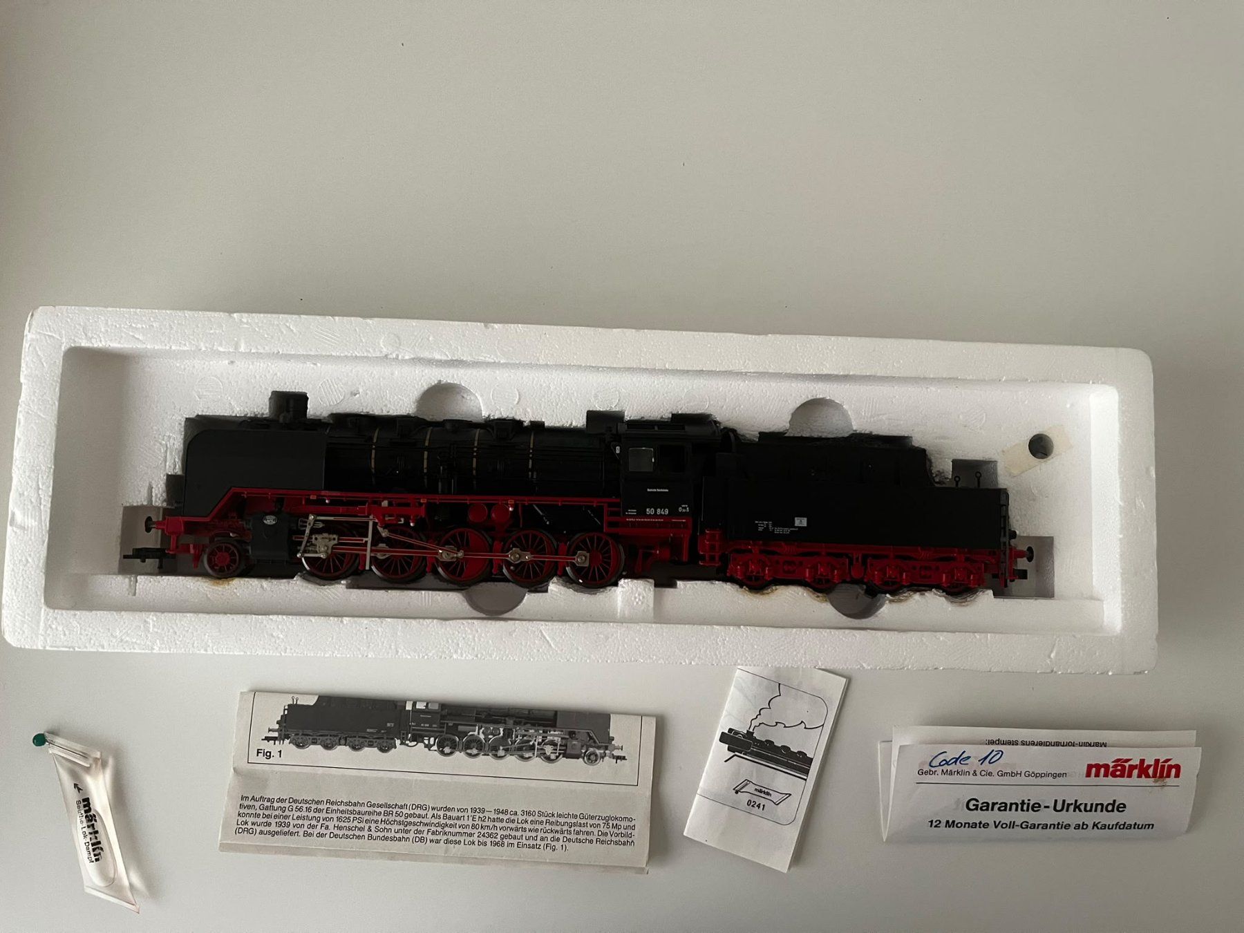 Fleischmann Trains électriques: Fleischmanns Dampflokomotive 4181 – Neuf (Voir description) à Baden par Muschti 1