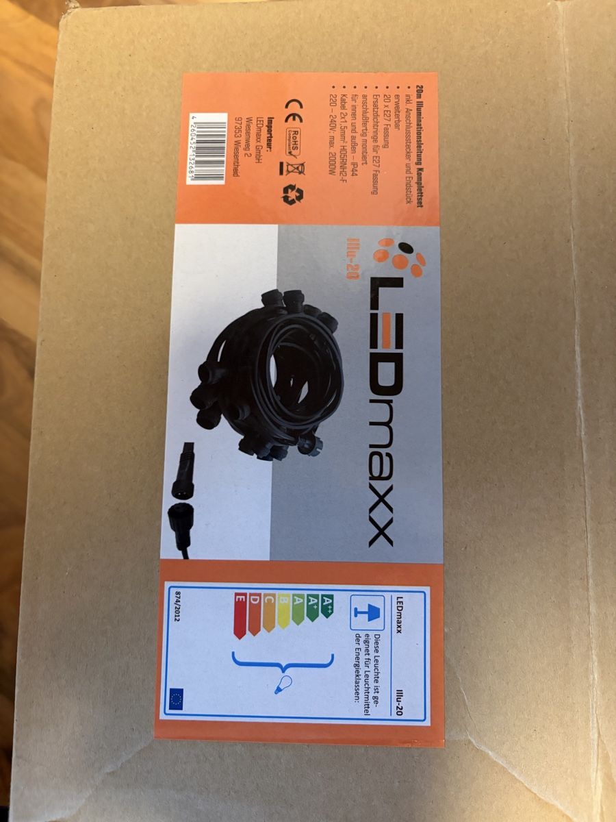 Lichterketten & Leisten: Lichterkette 20m – Neu und originalverpackt aus St.Margrethen SG von Mato82 2