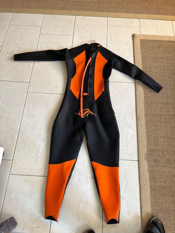 Costume Da Bagno Ringer Schiena Dry Weave - Nero/Rosso, Taglia 52, 80% Poliammide, 20% Elastan - Foto 6