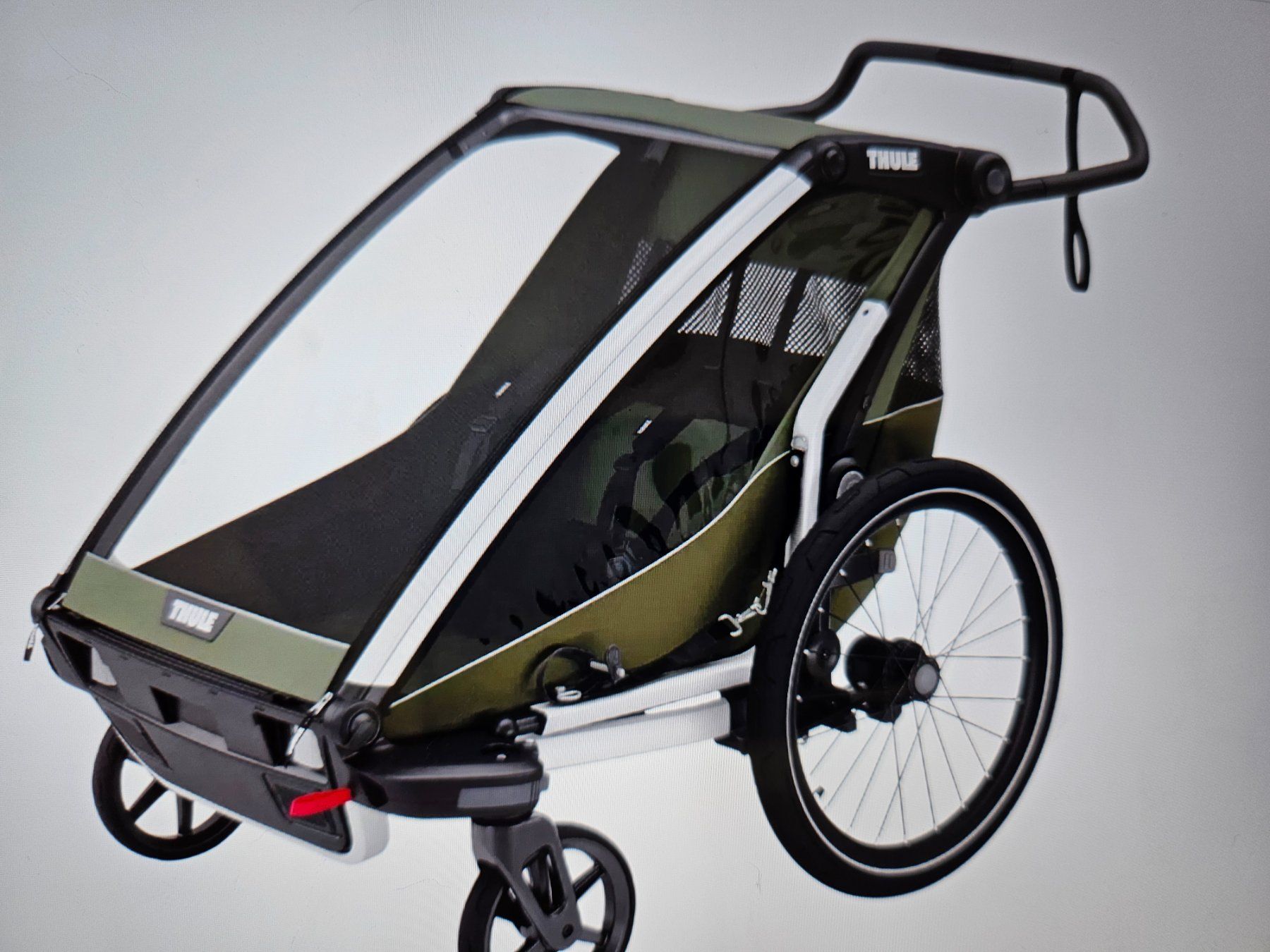 Thule Rimorchi: Thule Kinderveloanhänger Cap 2(2Sitz) – Usato da Ostermundigen venduto da val_dxb6