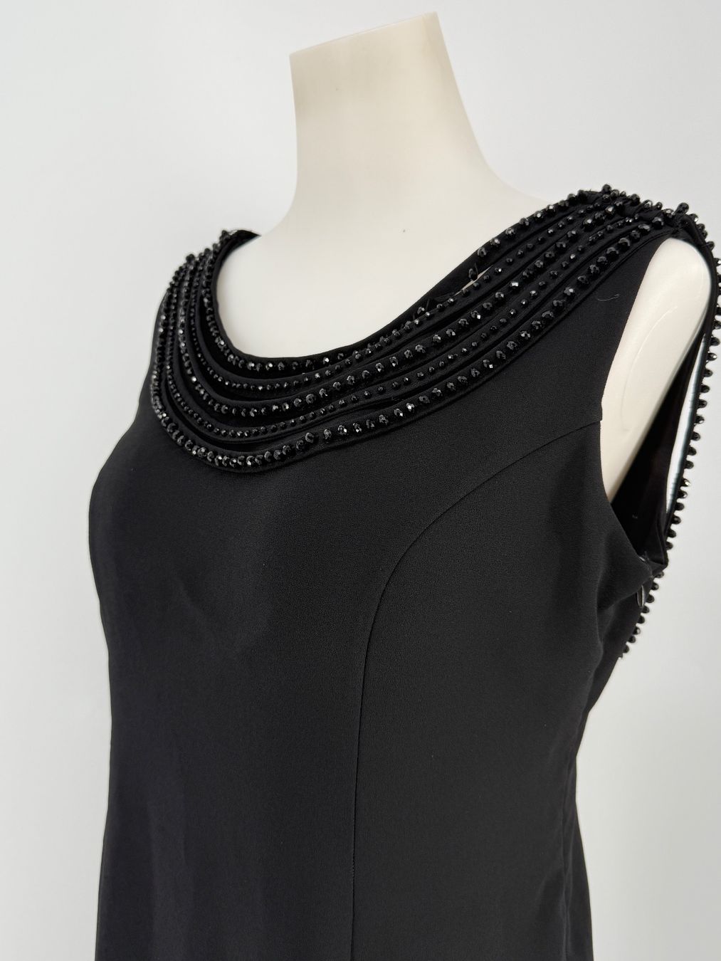 Vestiti: Elegantes, schwarzes Kleid Gr. 44 mit Perlen von Didi – Usato da Auenstein venduto da moin. 2