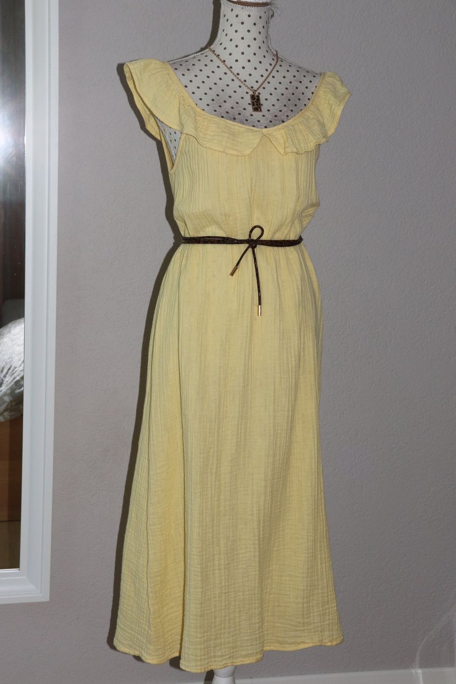 Kleider: Wunderschönes Musselin Sommerkleid 100% Cotton eher Gr.M – Neu (gemäss Beschreibung) aus Oberwil-Lieli von Svetlana28 6