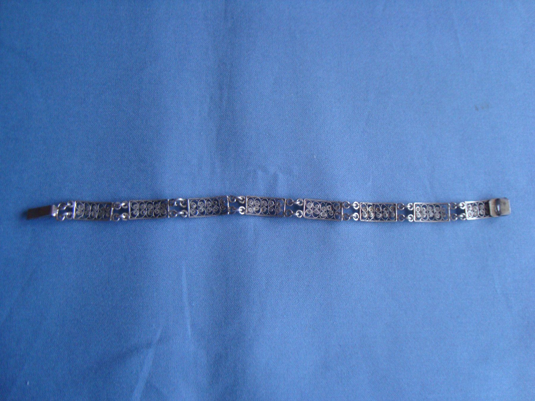 Bracciali & Braccialetti: Filigranes Armband Silber 800 / 18 cm – Usato da Pfungen venduto da jungstein 2
