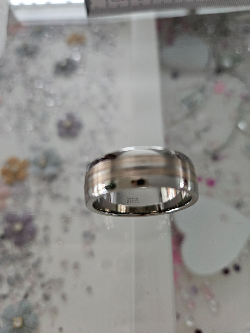 Anelli: Männer Stall Edelstahl Ring neu – Nuovo e nell'imballaggio originale da Unterägeri venduto da Sleepbear 3