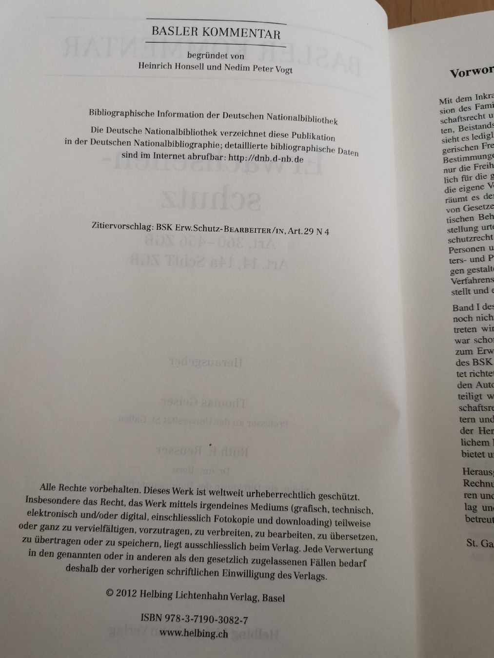 Bücher: Basler Kommentar / Erwachsenenschutz – Gebraucht aus Gelfingen von Meierbeat 1