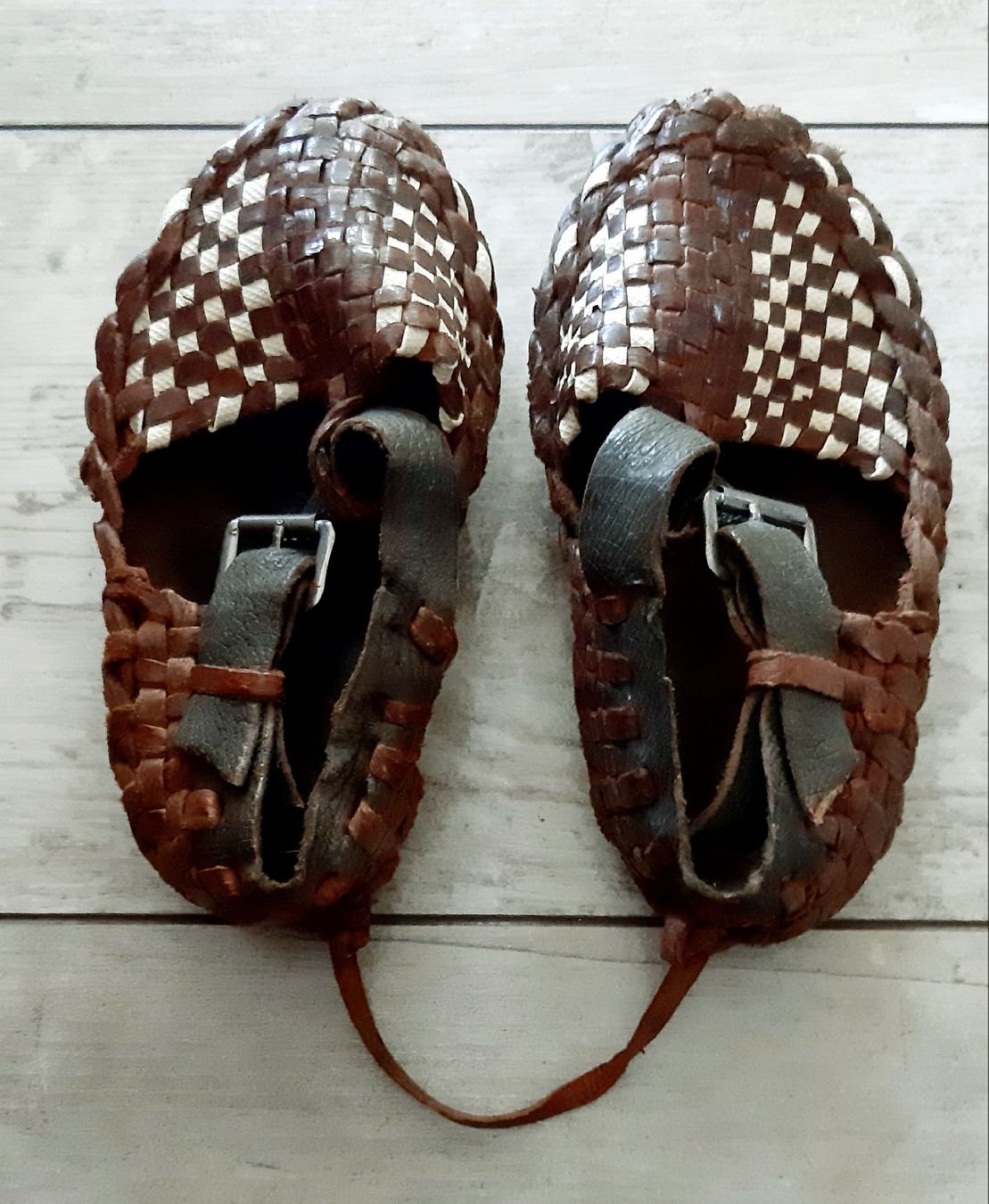 Chaussures garçon: Opanke  -  Opanka  -  Opanci  -  Deko  -  vintage – D'occasion à Tagelswangen par BrigittaC01