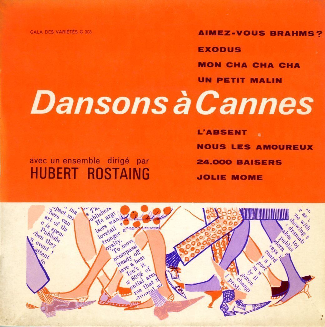 Dischi in vinile: Mini 33t 17cm - DANSONS A CANNES  Direction Hubert Rostaing – Usato da Morges venduto da evnocha3