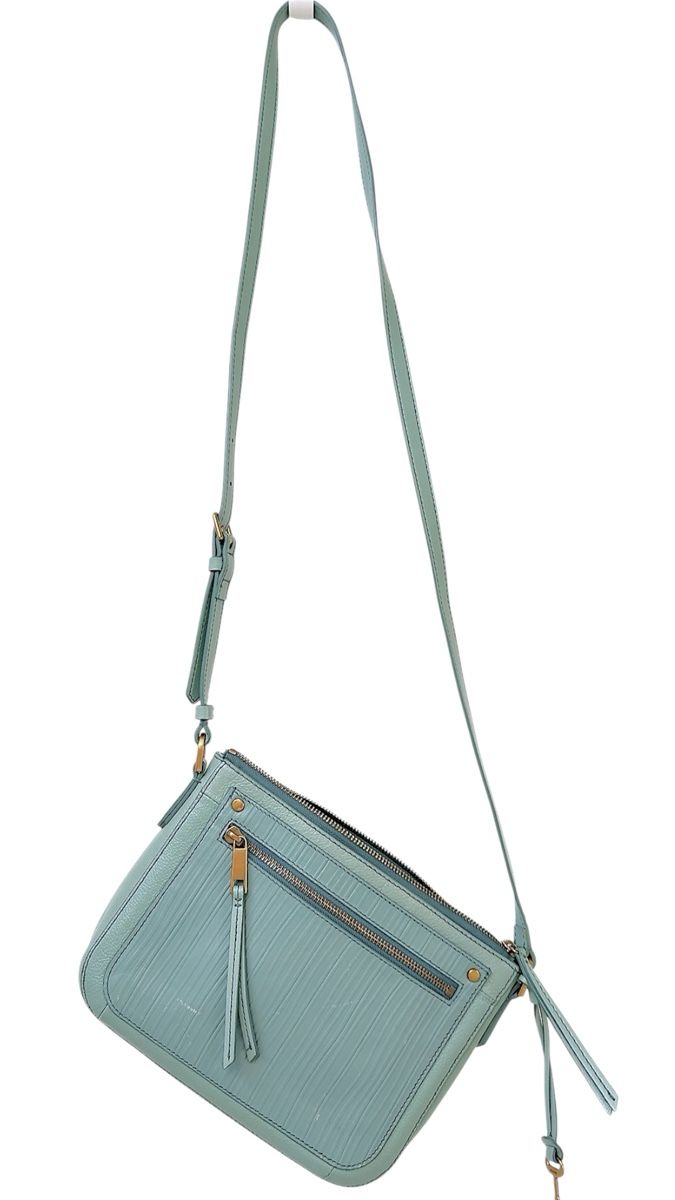 Fossil Taschen für Damen: Fossil Leather Crossbody Bag Mint Used – Gebraucht aus Bogis-Bossey von aye_jy77 9