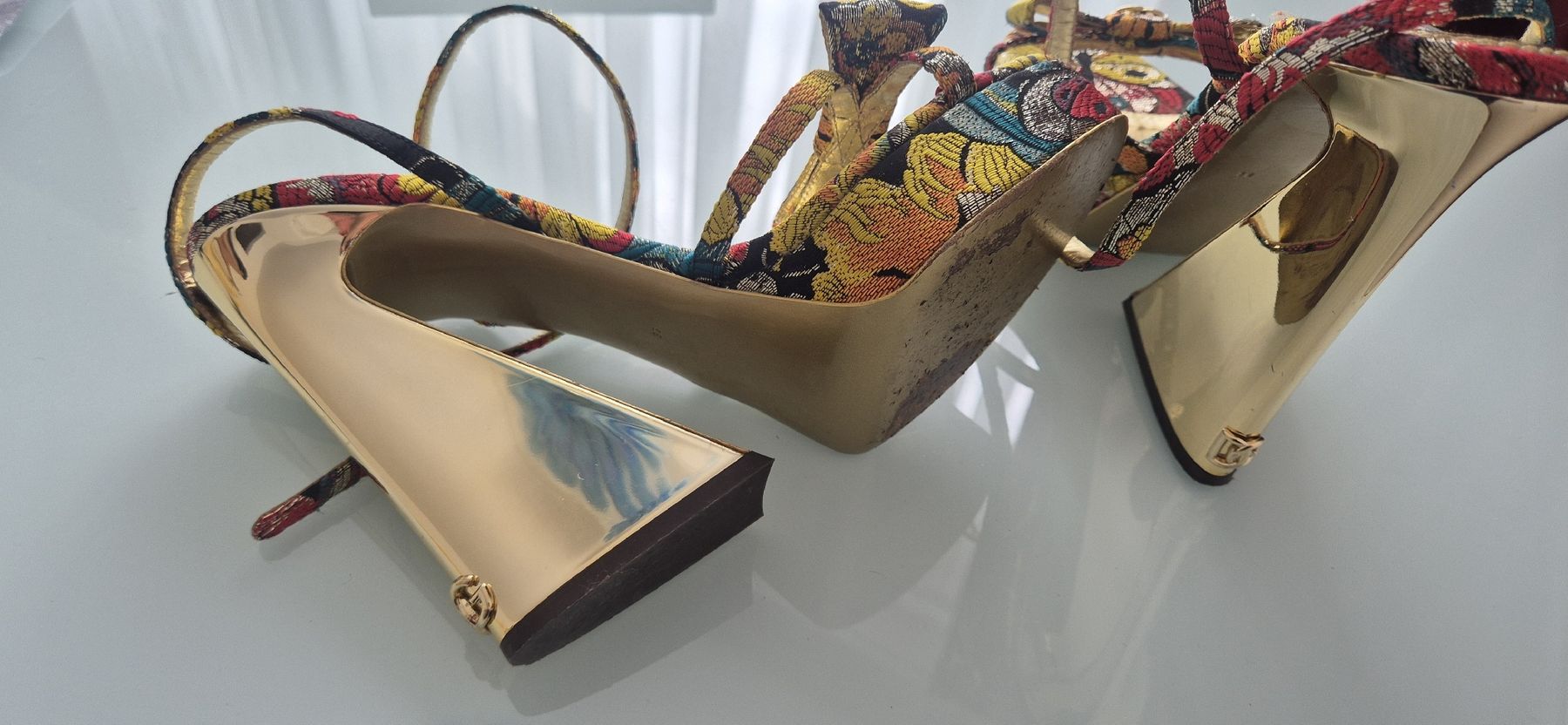 Dolce & Gabbana Scarpe da donna: Dolce & Gabbana Sandale – Usato da Meilen venduto da COSTA_ABC 5