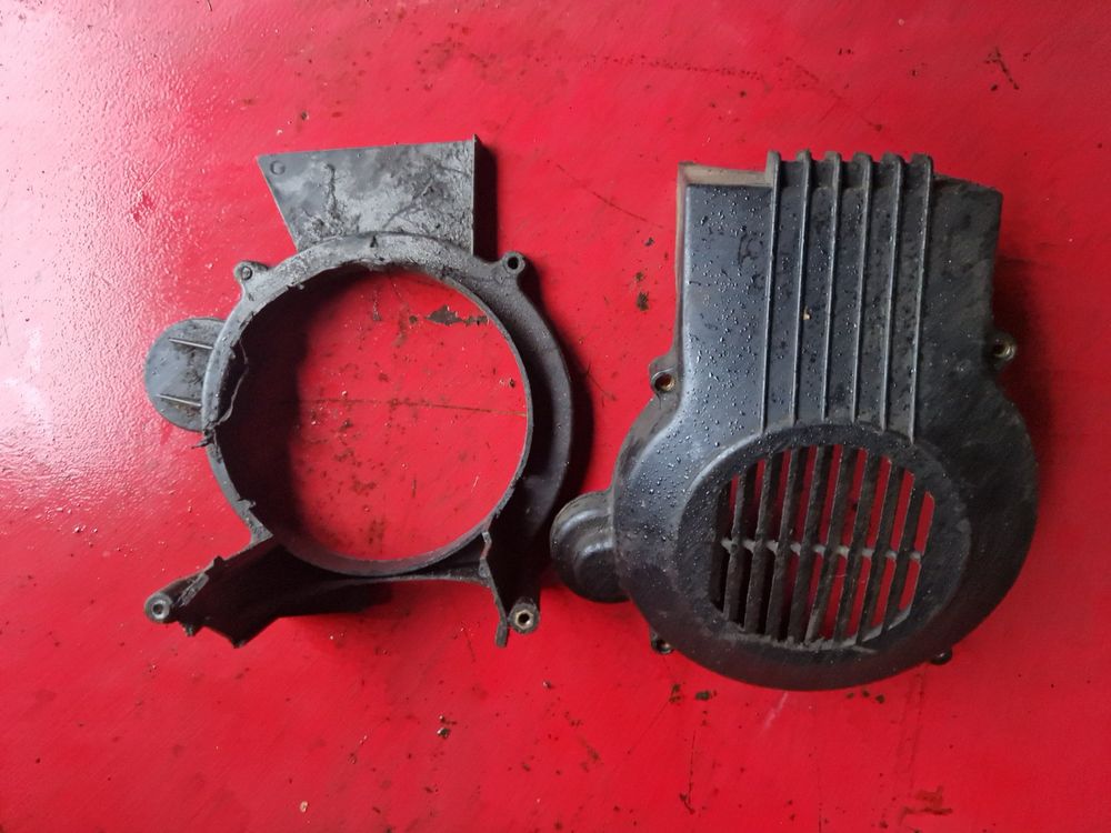 Ersatz Lüfterabdeckung Für Honda GX160 GX200 Motoren - Rote Rückstoßstarter Abdeckung - 196cc 212cc