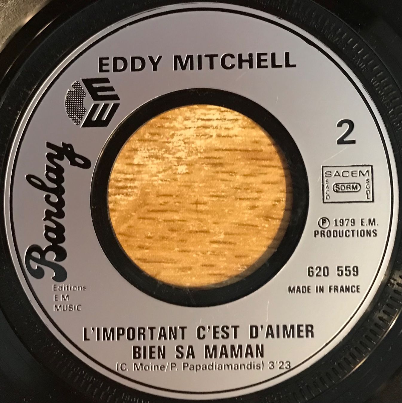 Dischi in vinile: EDDY MITCHELL - TROP C'EST TROP – Usato da Bussigny venduto da vinyl-pas-cher 3