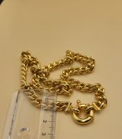 Elegantes Goldige Massiv Kette