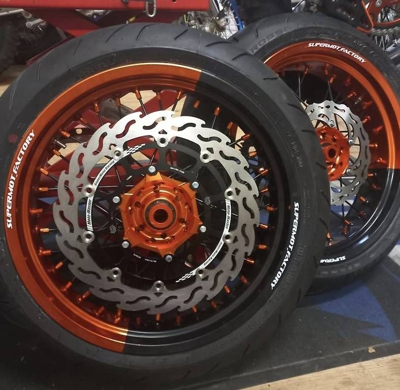Felgen: Jantes Supermotard sur mesure toute marque – Gebraucht aus Cournillens von MotoRepaire