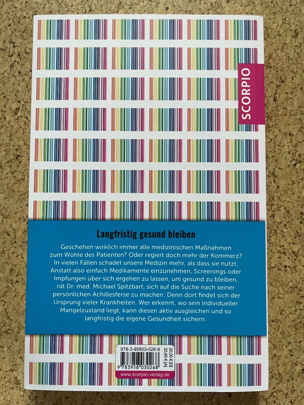 Libri: Buch "Entschlüsseln Sie Ihren Gesundheitscode", M. Spitzbart – Nuovo (secondo la descrizione) da Grosswangen venduto da Vita500 1