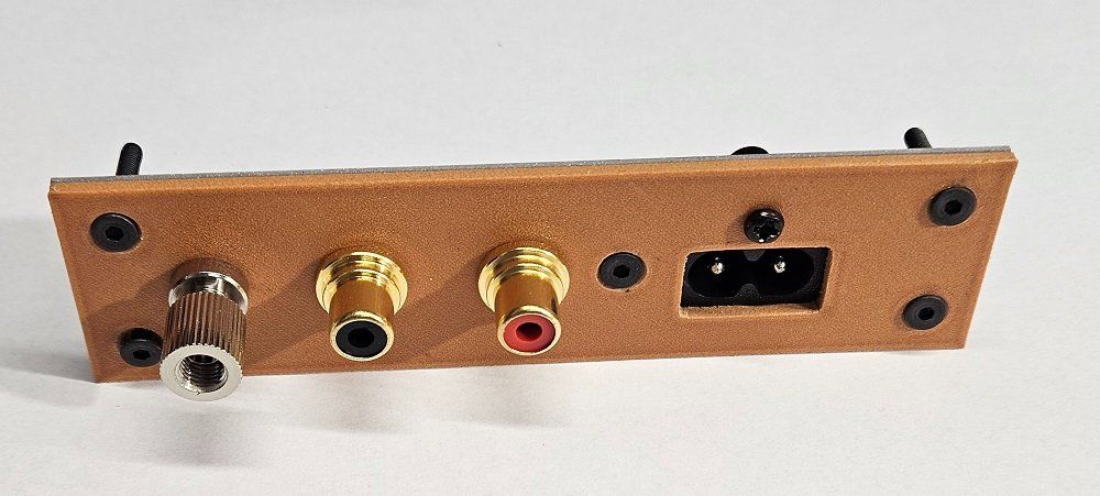 Plattenspieler: Plaque de connexion pour platine vinyle – Neu und originalverpackt aus St-Cierges von Pestol 5